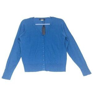 Made By Johnny Deep Sea Blue Cardigan